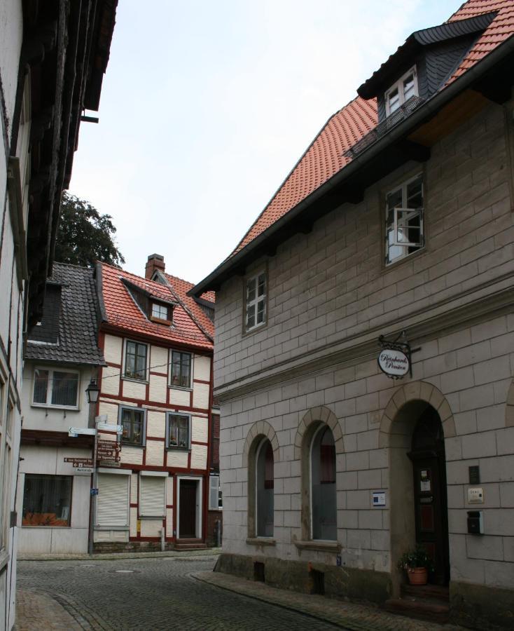 Pension-Ristorante Ventura Ehemals Reinhards Pension Hornburg (Wolfenbuttel) Exterior foto